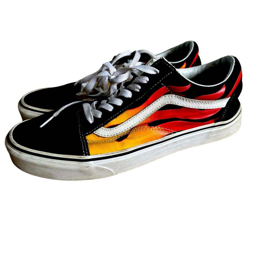 Men’s Flame Vans size 10